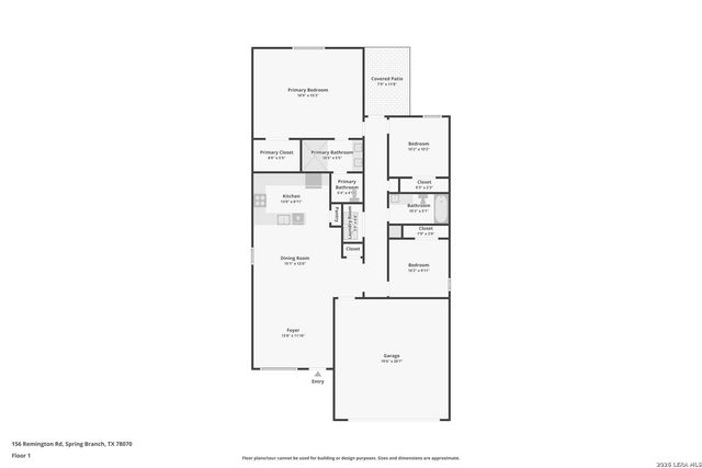 156 Remington, Spring Branch, TX 78070