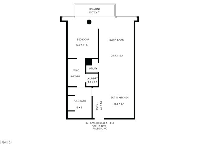 301 Fayetteville Street 2304, Raleigh, NC 27601