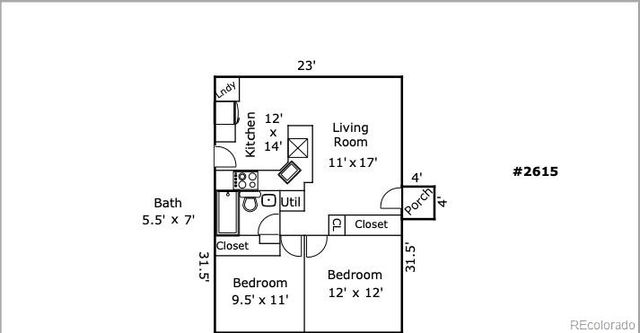 2615 W 26th Avenue, Denver, CO 80211