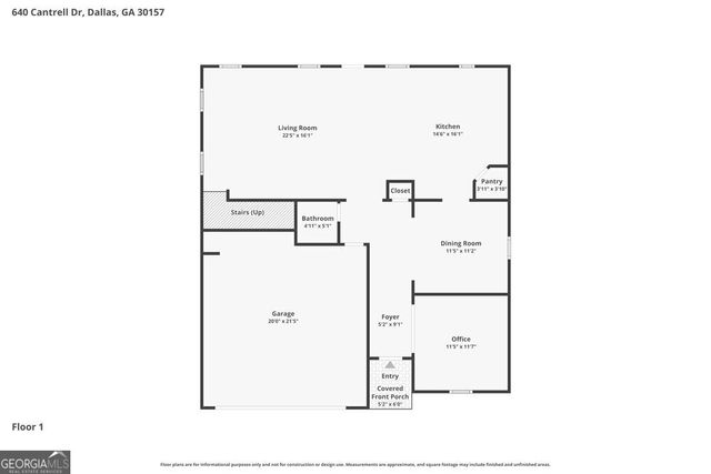 640 Cantrell Drive, Dallas, GA 30157