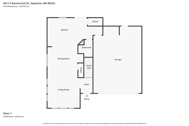 5611 S Ravencrest Dr, Spokane, WA 99224