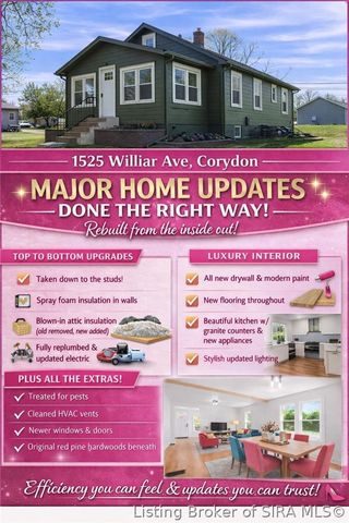 1525 Williar Avenue, Corydon, IN 47112