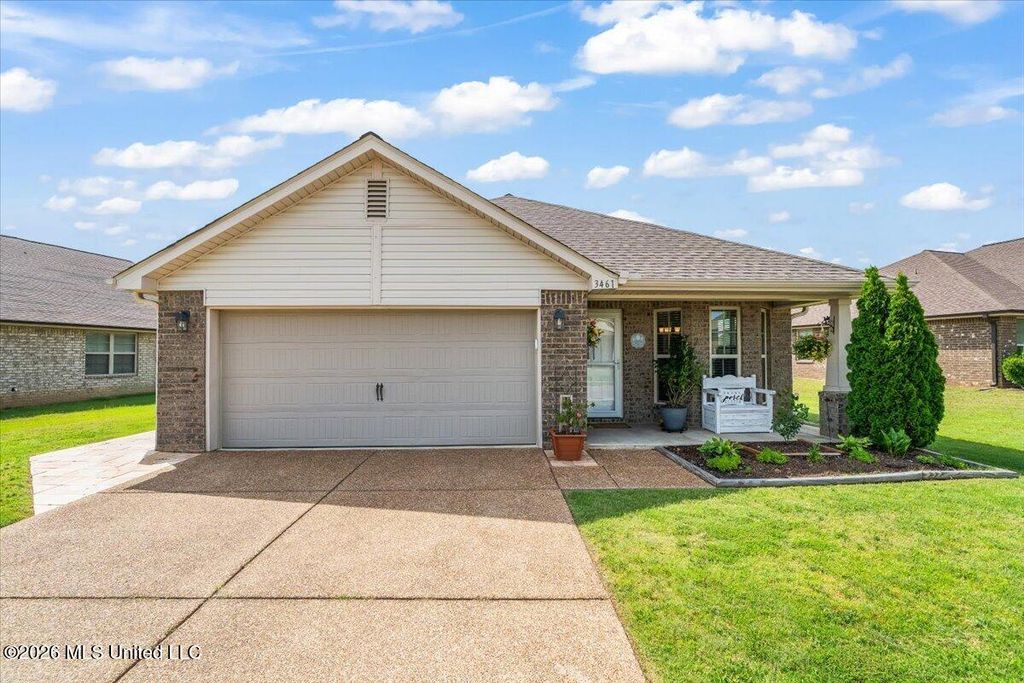 3461 Sabra Lane, Southaven, MS 38672 — exterior