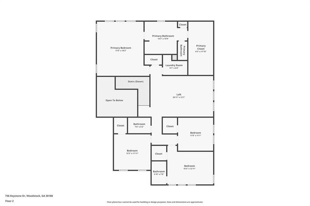 736 Keystone Drive, Woodstock, GA 30188