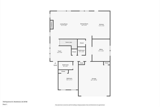 736 Keystone Drive, Woodstock, GA 30188