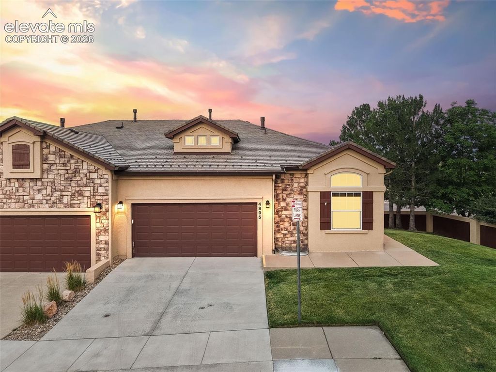 4895 Sanctuary Grove, Colorado Springs, CO 80906 — exterior