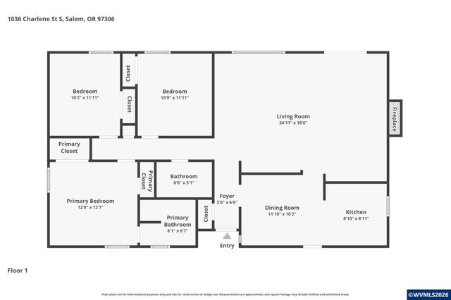 1036 Charlene St S, Salem, OR 97306