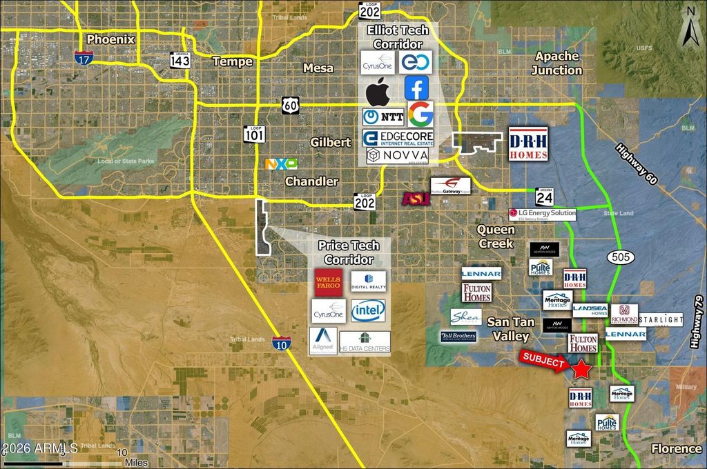 0 E Arizona Farms Road -, Florence, AZ 85132 — photo 3