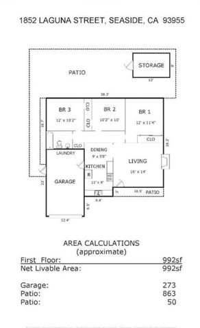 1852 Laguna Street, Seaside, CA 93955