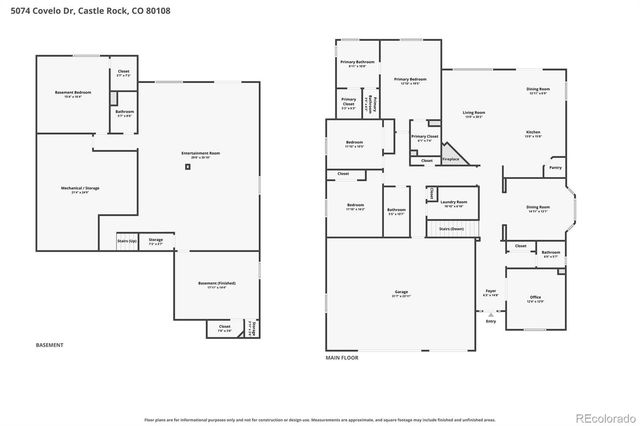 5074 Covelo Drive, Castle Rock, CO 80108