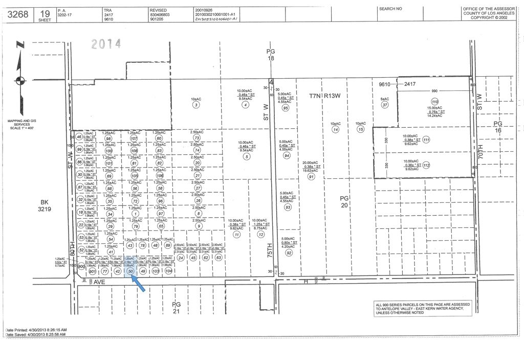 Avenue H vicinity 80th St West, Lancaster, CA 93536