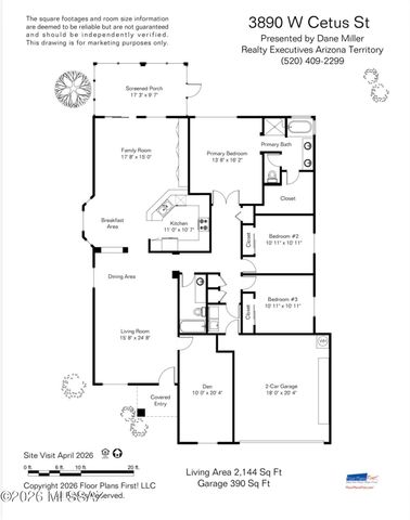 3890 W Cetus Street, Tucson, AZ 85742