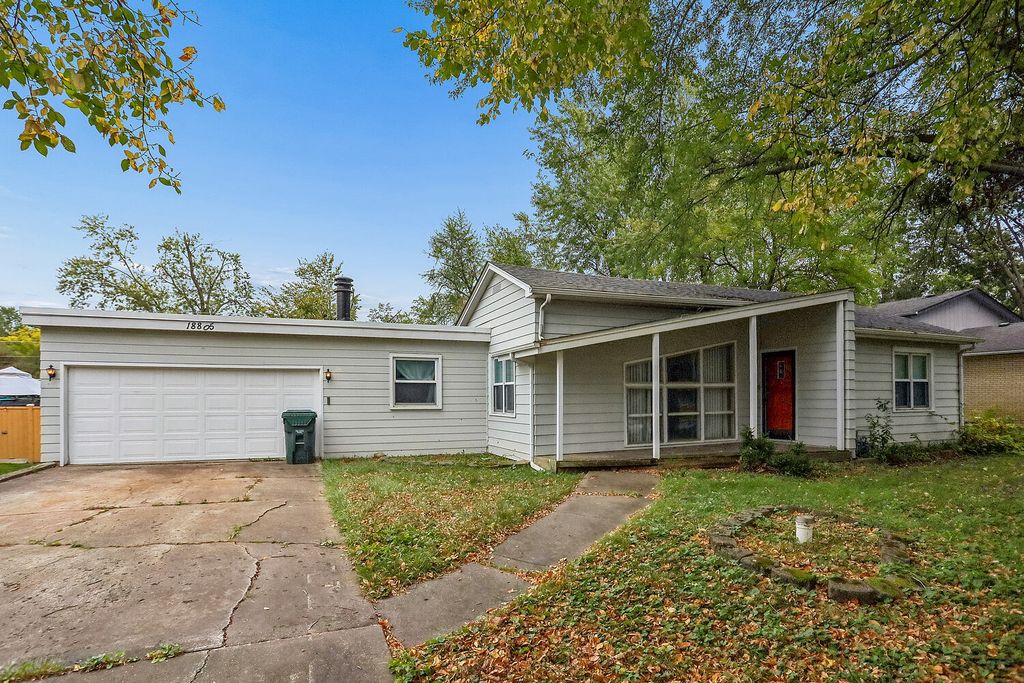 18805 Springfield Avenue, Flossmoor, IL 60422 — exterior