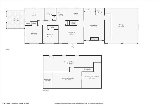 3341 14TH STREET SOUTH, Wisconsin Rapids, WI 54494