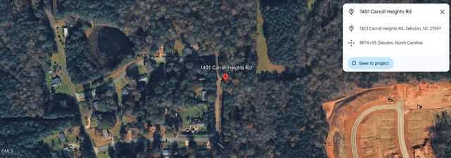 1401 Carroll Heights Road, Zebulon, NC 27597
