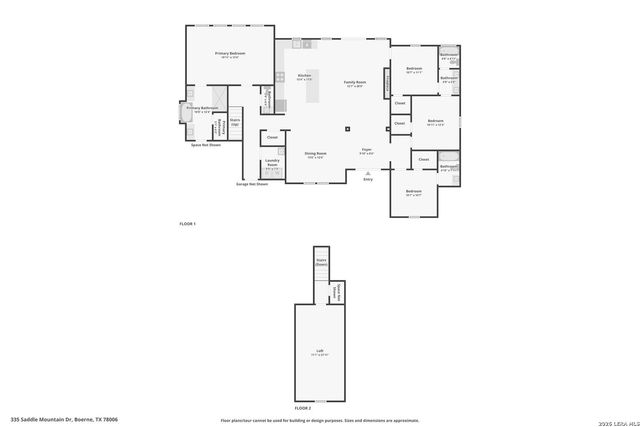 335 SADDLE MOUNTAIN DR, Boerne, TX 78006