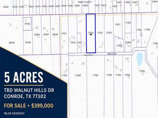 TBD Walnut Hills Drive, Conroe, TX 77302