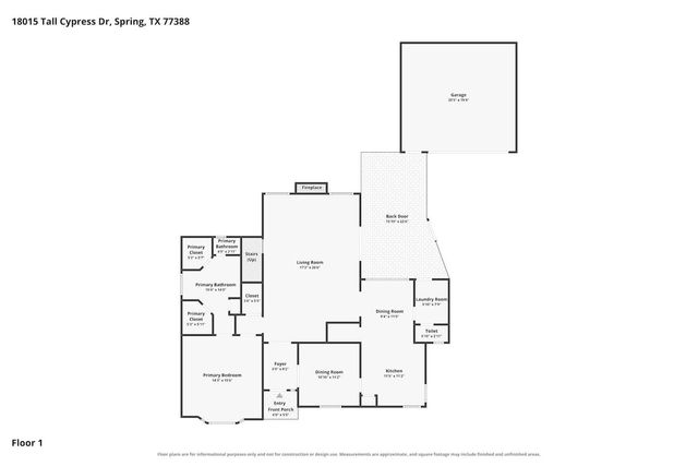18015 Tall Cypress Drive, Spring, TX 77388