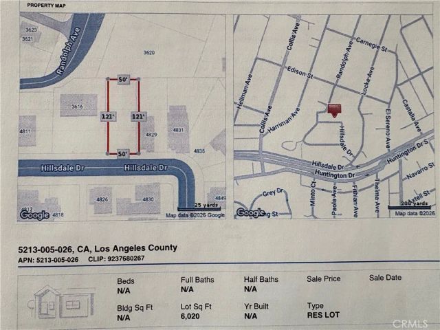 0 Randolph, Los Angeles, CA 90032