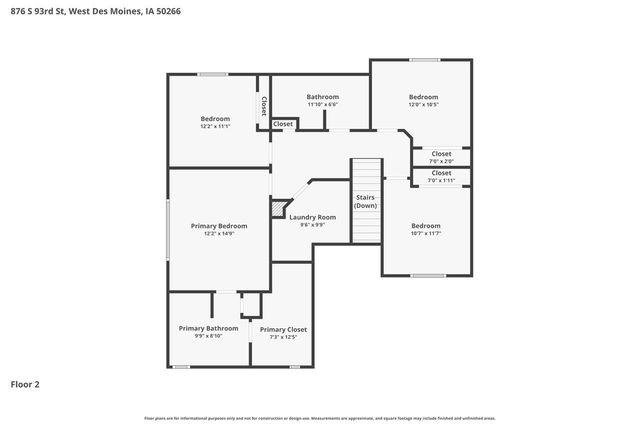 876 S 93rd Street, West Des Moines, IA 50266