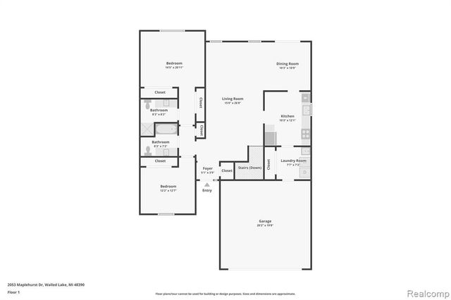 2053 Maplehurst Drive, Commerce Twp, MI 48390