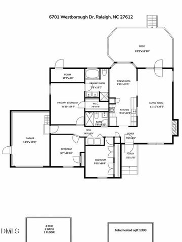 6701 Westborough Drive, Raleigh, NC 27612