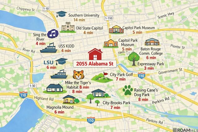 2055 Alabama St, Baton Rouge, LA 70802