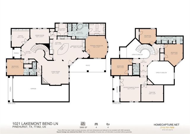 1021 Lakemont Bend Lane, Pinehurst, TX 77362