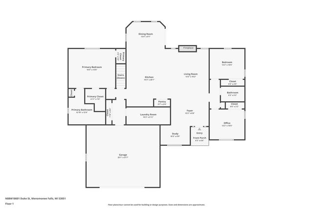 N88W18601 Duke STREET, Menomonee Falls, WI 53051