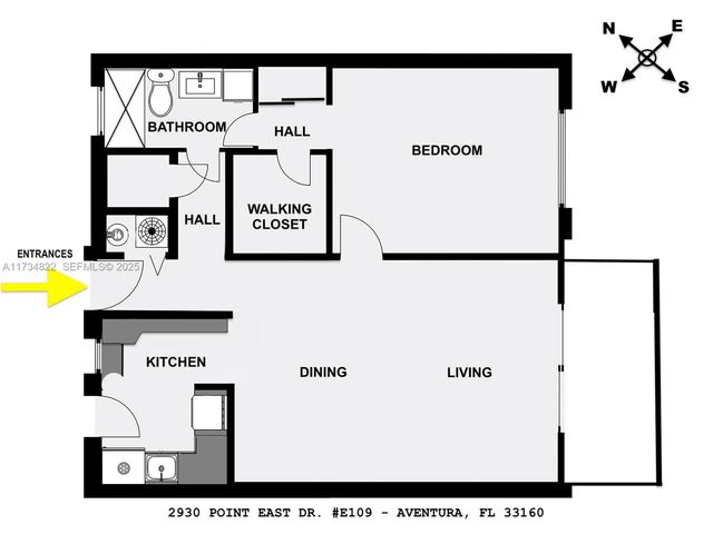 2930 Point East Drive E109, Aventura, FL 33160