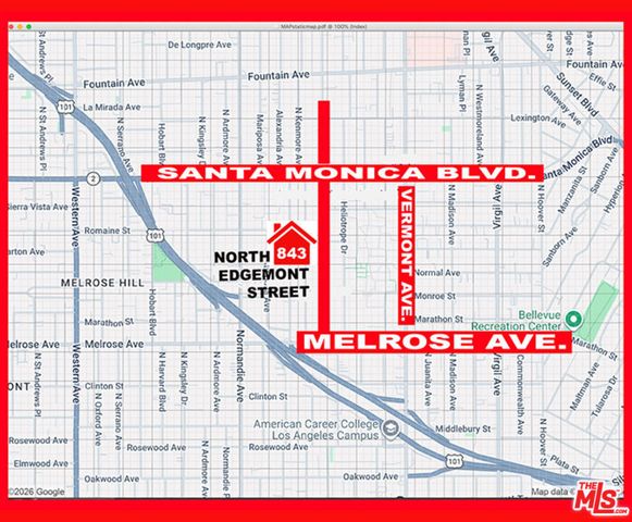 843 N Edgemont Street, Los Angeles, CA 90029