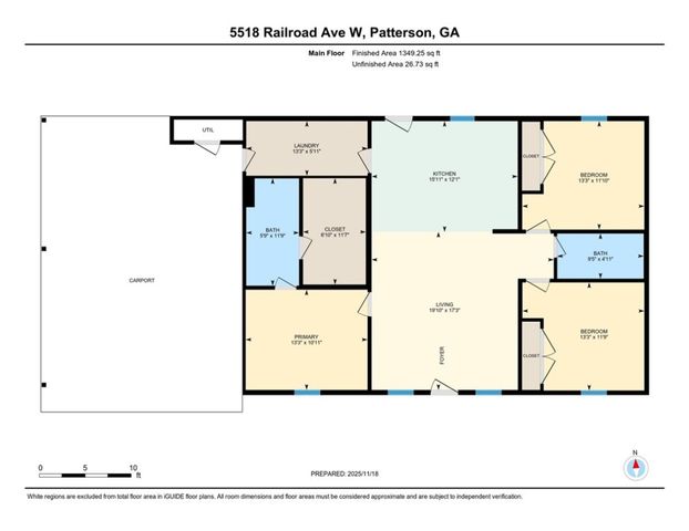 5518 W Railroad Ave, Patterson, GA 31557