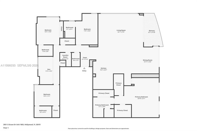 3951 S Ocean Drive 1803, Hollywood, FL 33019