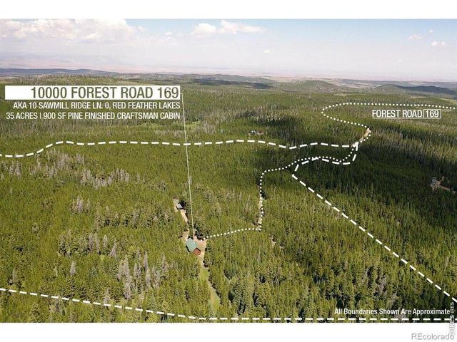 10000 Forest Rd 169, Red Feather Lakes, CO 80545
