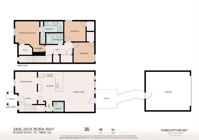 2456 Jack Nora WAY, Round Rock, TX 78665