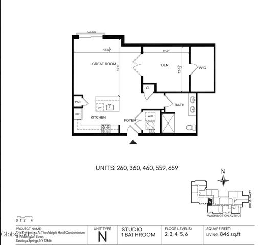 19 Washington Street 260 N, Saratoga Springs, Inside, NY 12866