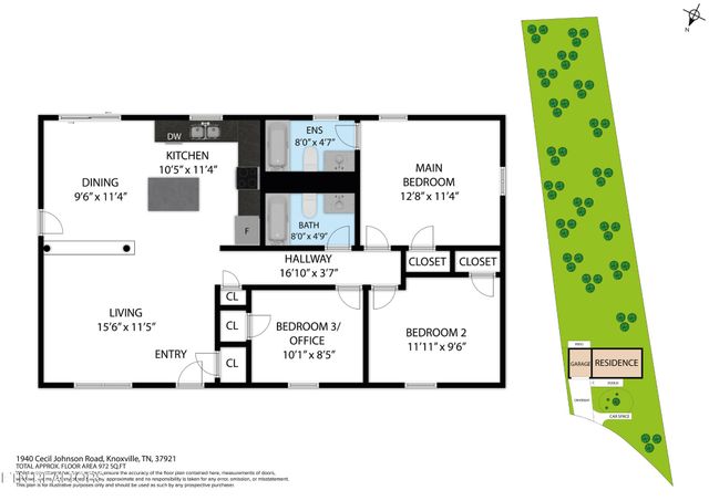 1940 Cecil Johnson Rd, Knoxville, TN 37921