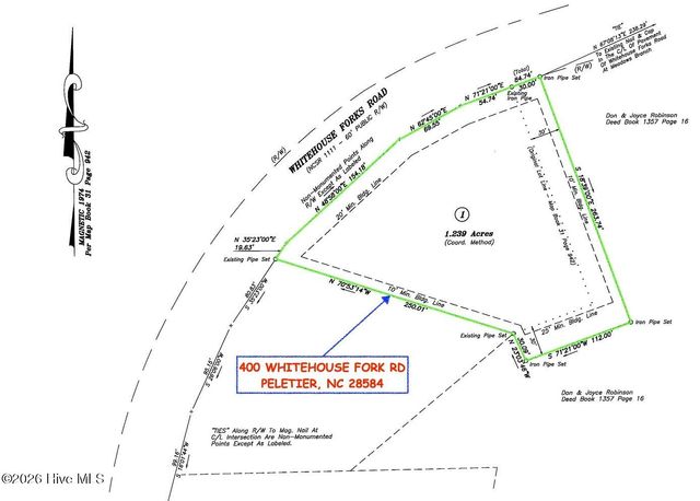 400 Whitehouse Fork Road, Swansboro, NC 28584