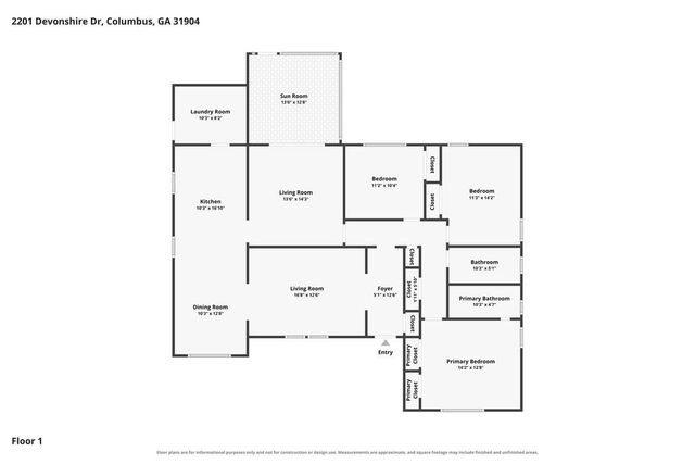 2201 Devonshire Drive, Columbus, GA 31904