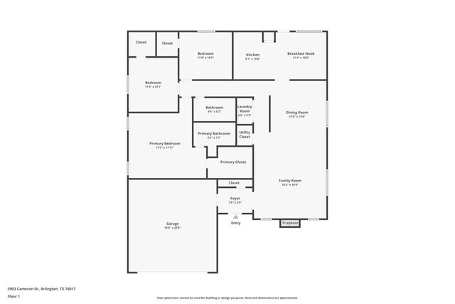 5903 Cameron Drive, Arlington, TX 76017