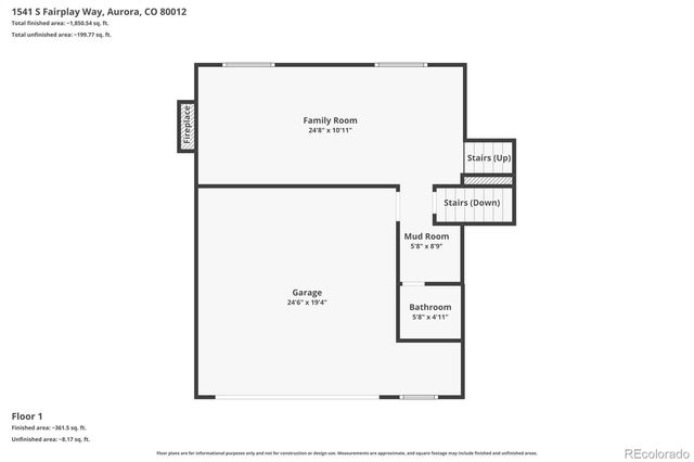 1541 S Fairplay Way, Aurora, CO 80012