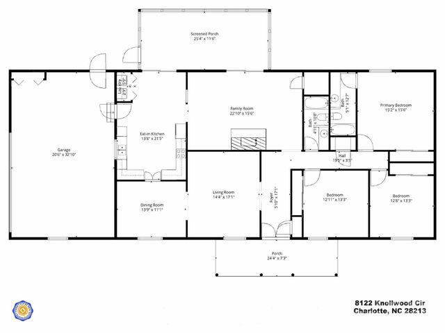 8122 Knollwood Circle, Charlotte, NC 28213