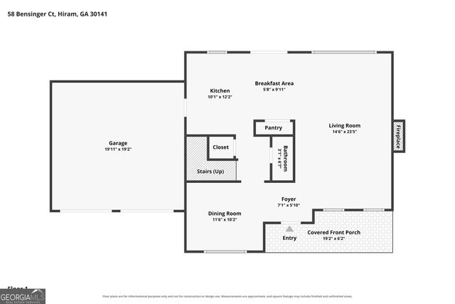 58 Bensinger Court, Hiram, GA 30141