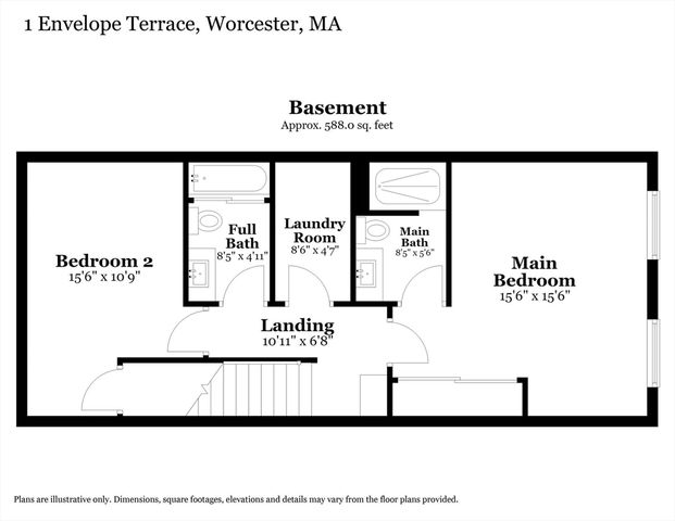 1 Envelope Ter 107, Worcester, MA 01604