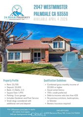 2047 Westminster, Palmdale, CA 93550