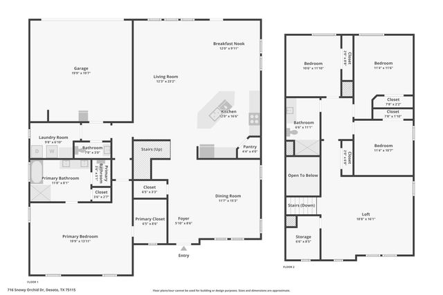 716 Snowy Orchid Lane, Desoto, TX 75115