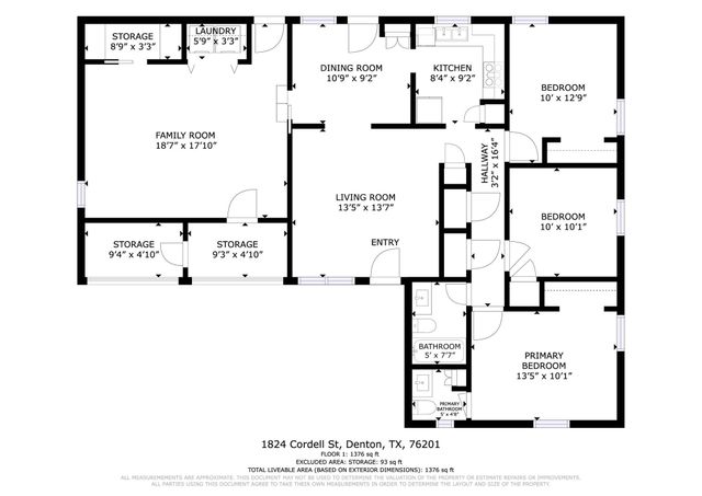 1824 Cordell Street, Denton, TX 76201