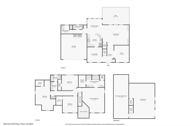 4304 Cedar Bluff SW Way, Lilburn, GA 30047