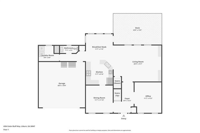 4304 Cedar Bluff SW Way, Lilburn, GA 30047