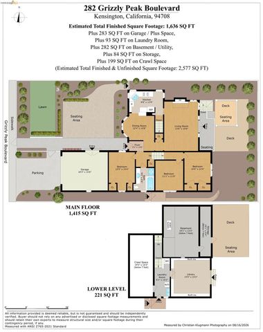 282 Grizzly Peak Blvd, Kensington, CA 94708